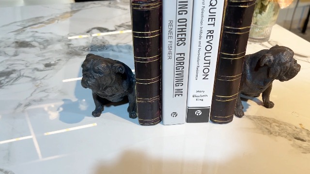 Amazon.com: Dog Decorative Bookends Book Holder - Vintage